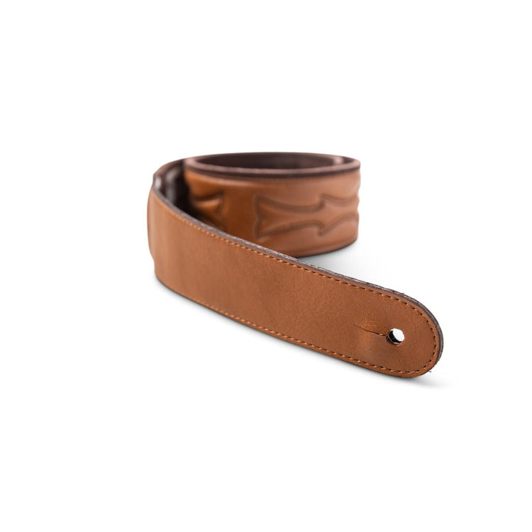 Taylor Vegan Leather 2.75-inch Guitar Strap - Tan (with Stitching)