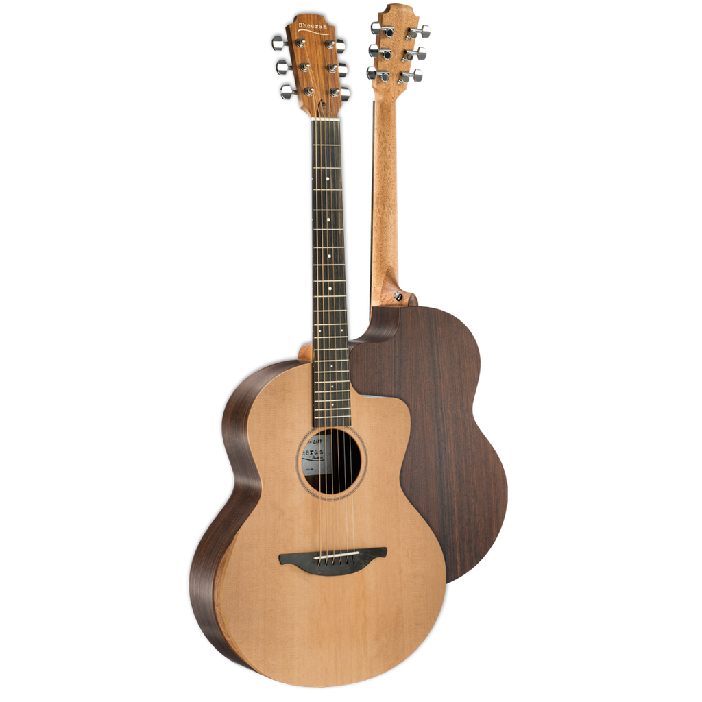 Sheeran by Lowden S03 Acoustic Guitar Cutaway with Indian Rosewood Body & Cedar Top