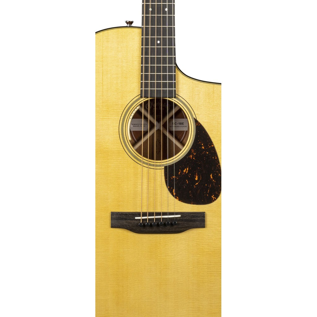 Martin SC-18E Acoustic-Electric Guitar - Aged Natural