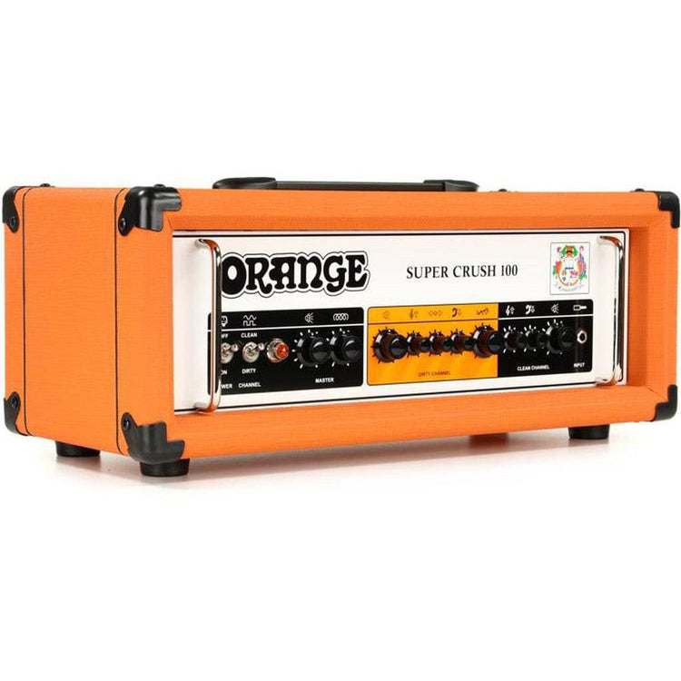 Orange Super Crush 100 - 100-watt Solid-state Guitar Amp Head - Orange