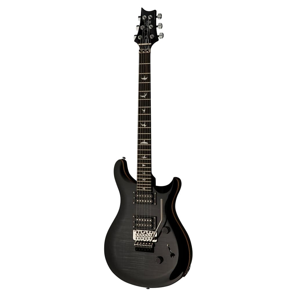 PRS SE Custom 24 Floyd Electric Guitar - Charcoal Burst - Irvine Art And Music