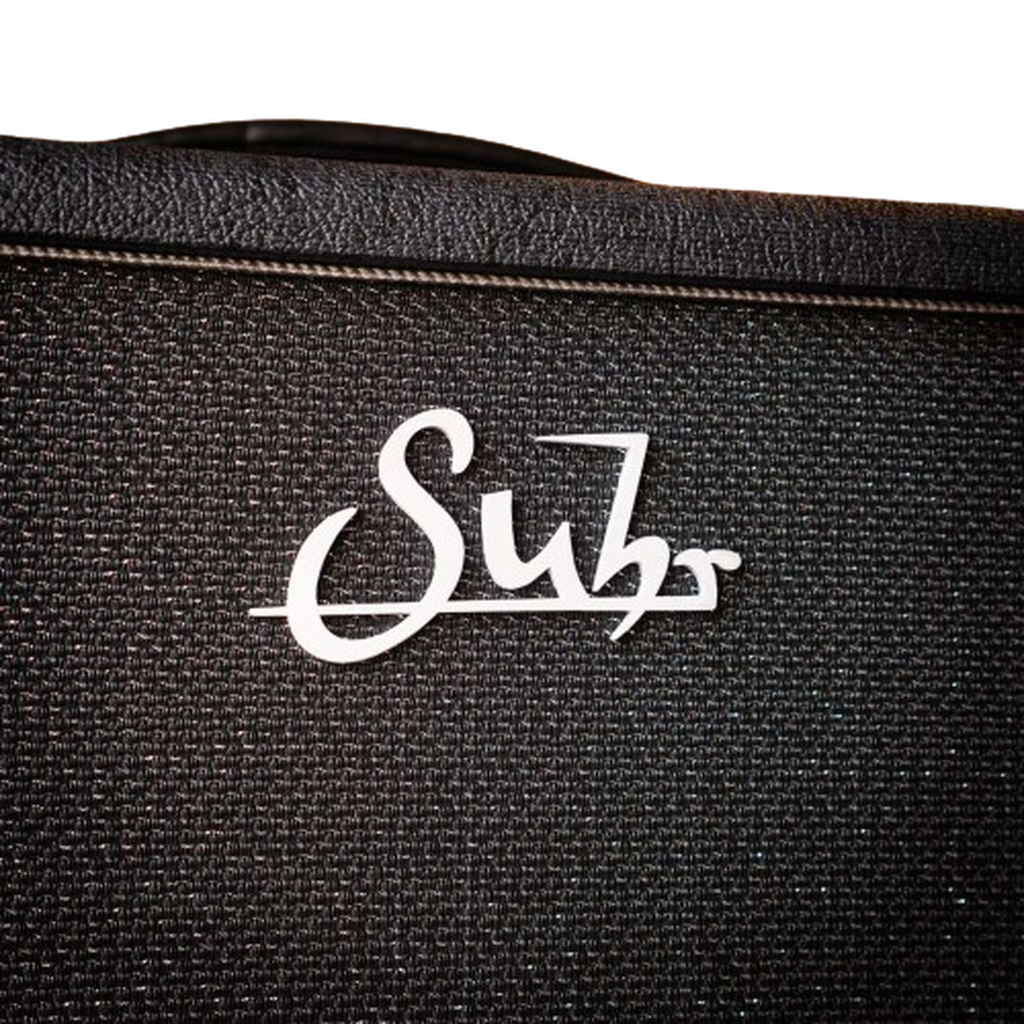 Suhr 1X12 Warehouse Veteran 30 Guitar Speaker Cabinet - Black and Silver