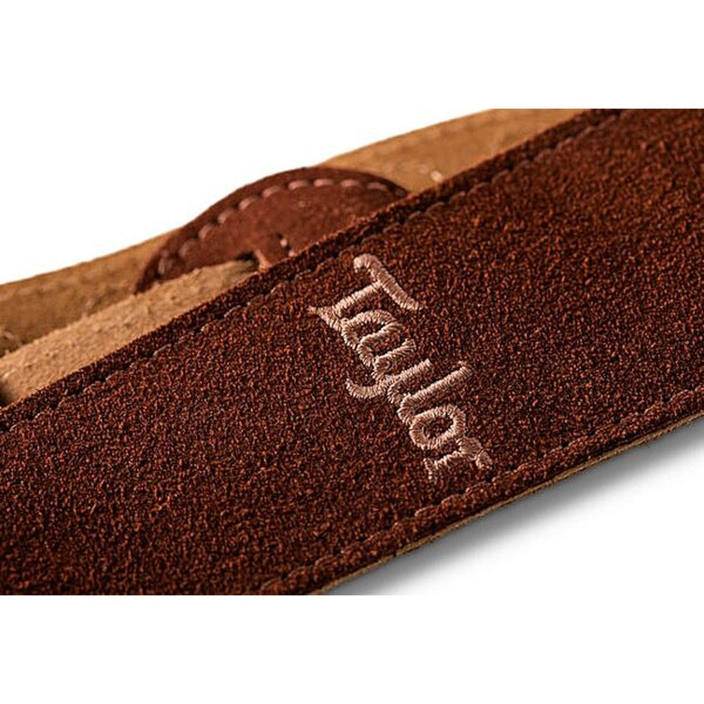 Taylor Embroidered Suede 2.5" Guitar Strap