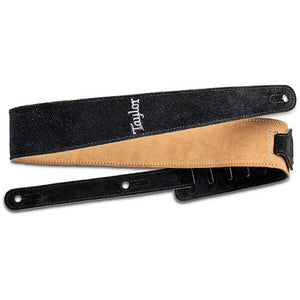 Taylor Embroidered Suede 2.5" Guitar Strap