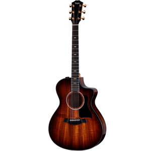 Taylor 222ce-K DLX Grand Concert Acoustic-electric Guitar - Tobacco