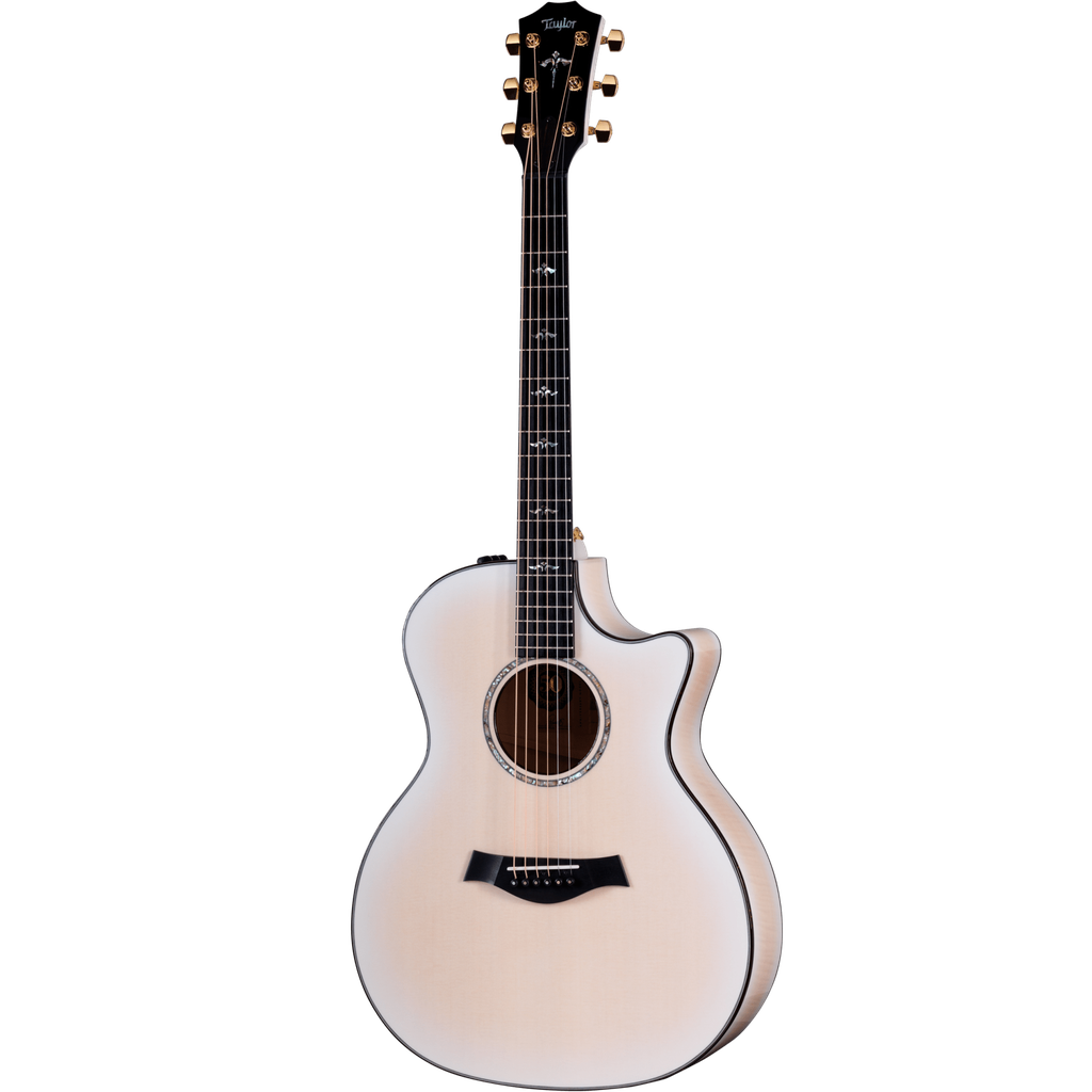 Taylor 614ce LTD 50th Anniversary Acoustic-electric Guitar - Trans White with Edgeburst