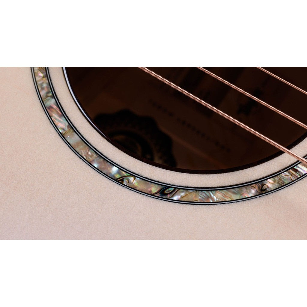 Taylor 614ce LTD 50th Anniversary Acoustic-electric Guitar - Trans White with Edgeburst