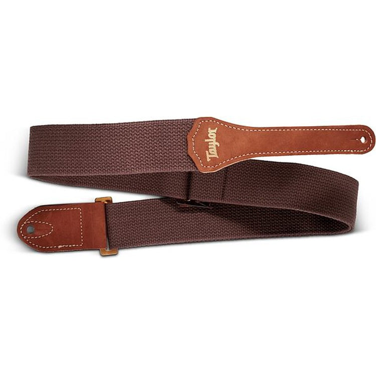 Taylor GS Mini Cotton 2" Guitar Strap (with Amber Buckle)