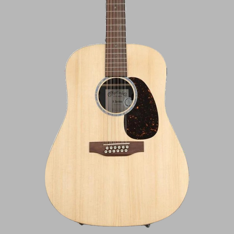 Martin D-X2E 12-string Acoustic-Electric Guitar - Brazilian Rosewood Pattern