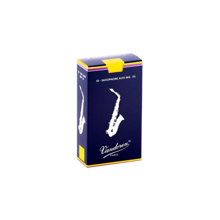 Vandoren Traditional Saxophone Reeds - 10 Pack