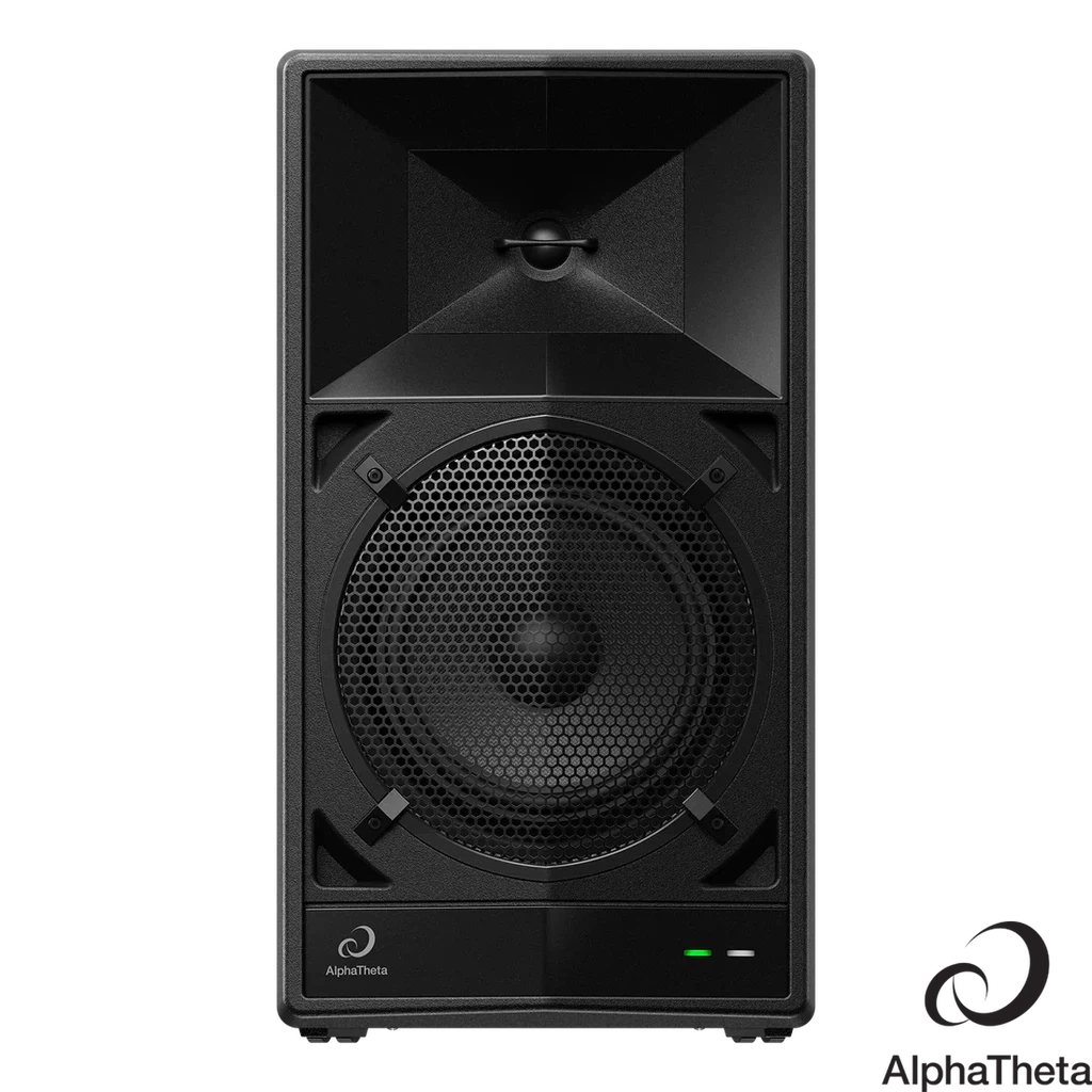 AlphaTheta Wave-Eight 110-watt 8 inch Bluetooth Portable DJ Speaker