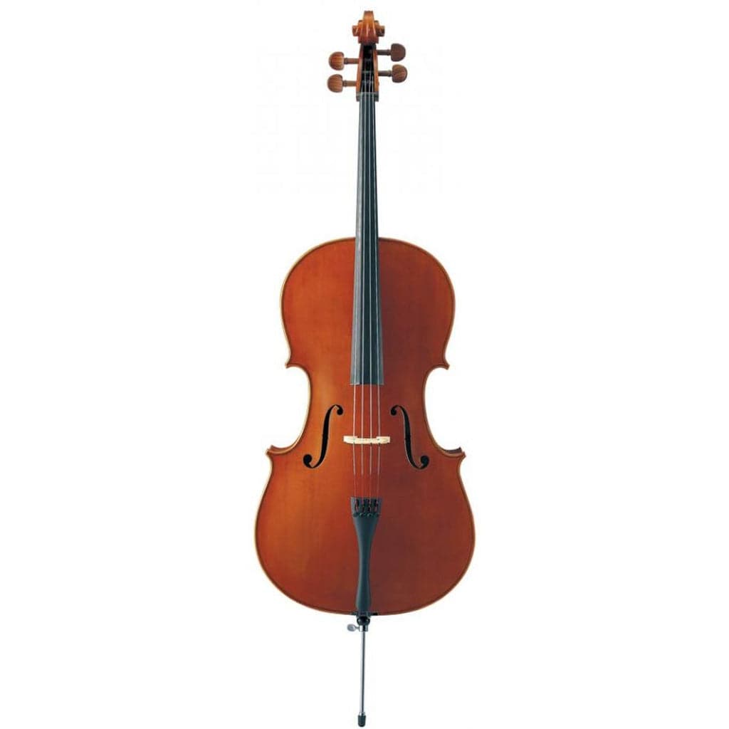 Yamaha AVC5-44S Student Braviol Series Cello Outfit with with Upgraded Helicore Strings - Irvine Art And Music