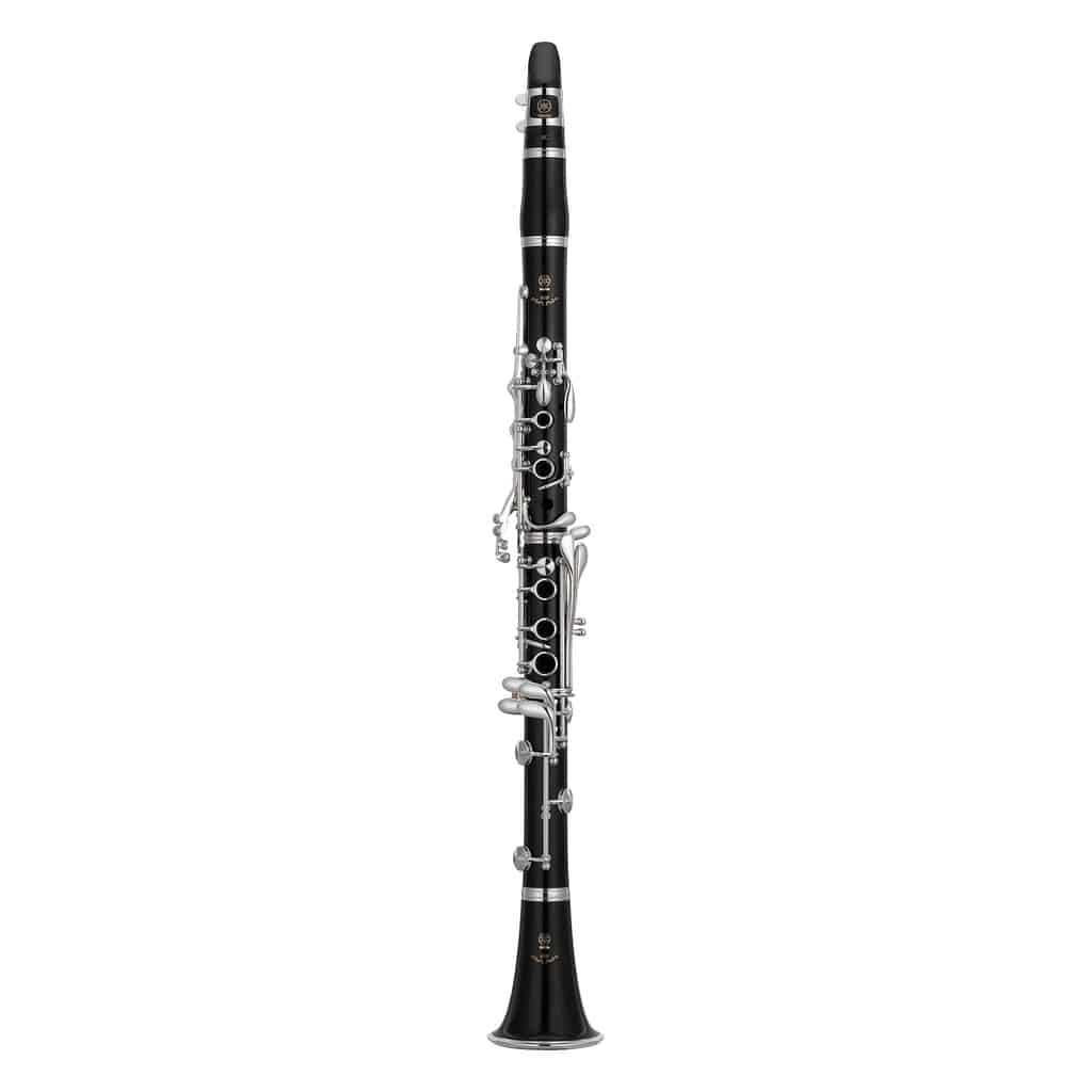 Yamaha YCL-650II Professional Bb Wood Clarinet with Silver-plated Keys