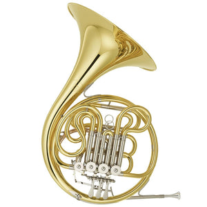 Yamaha YHR-671 Professional Double French Horn - Yellow Brass