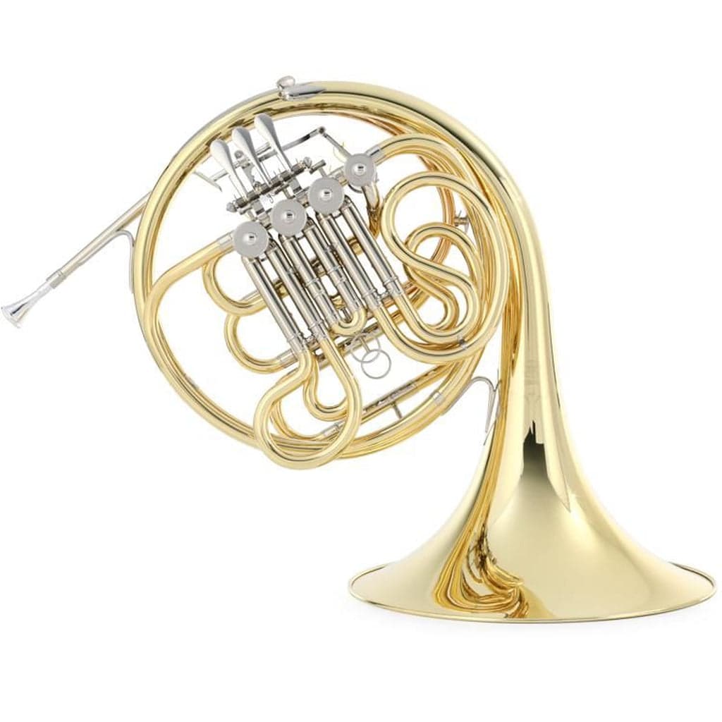 Yamaha YHR-671 Professional Double French Horn - Yellow Brass