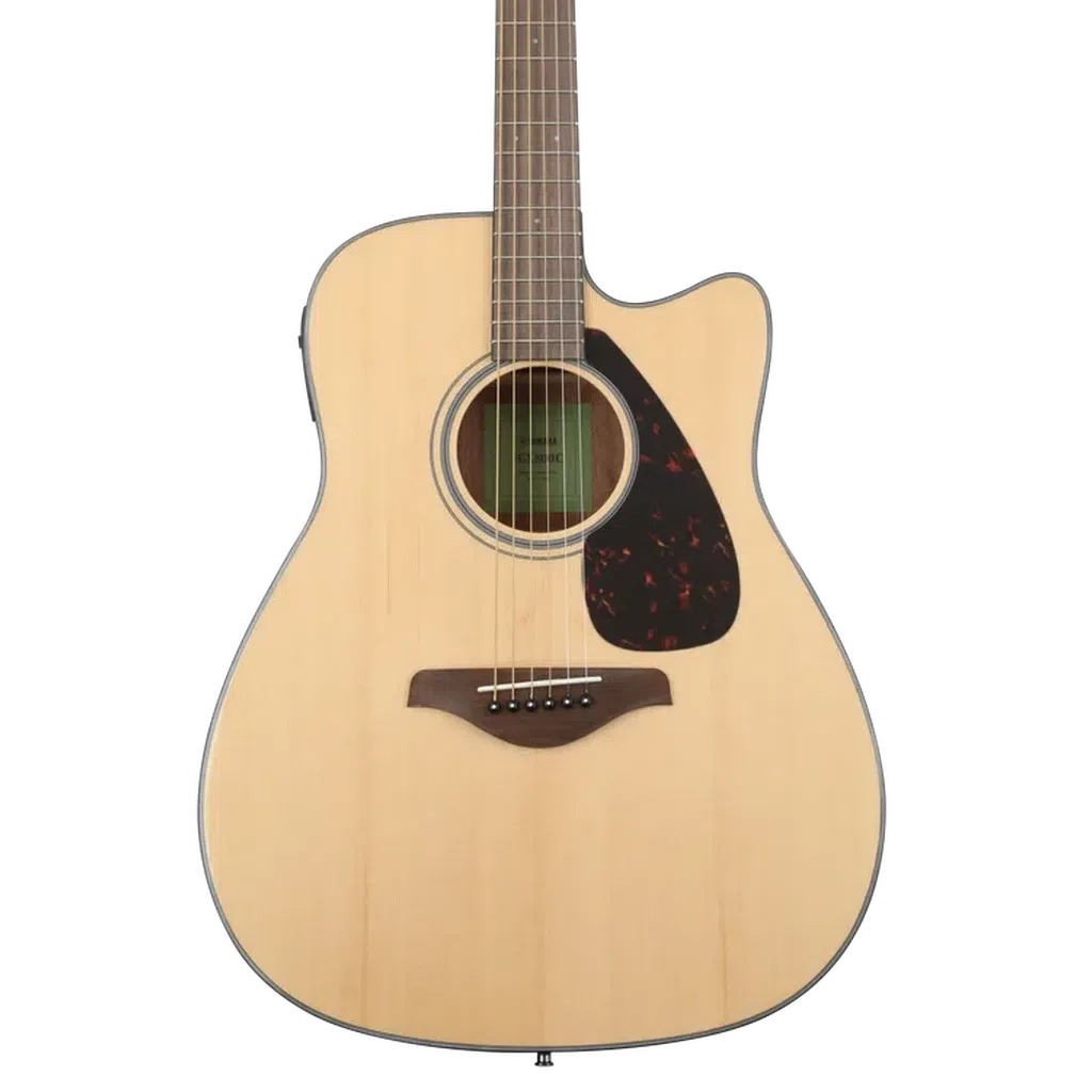 Yamaha FGX800C Dreadnought Cutaway Acoustic Electric Guitar - Natural