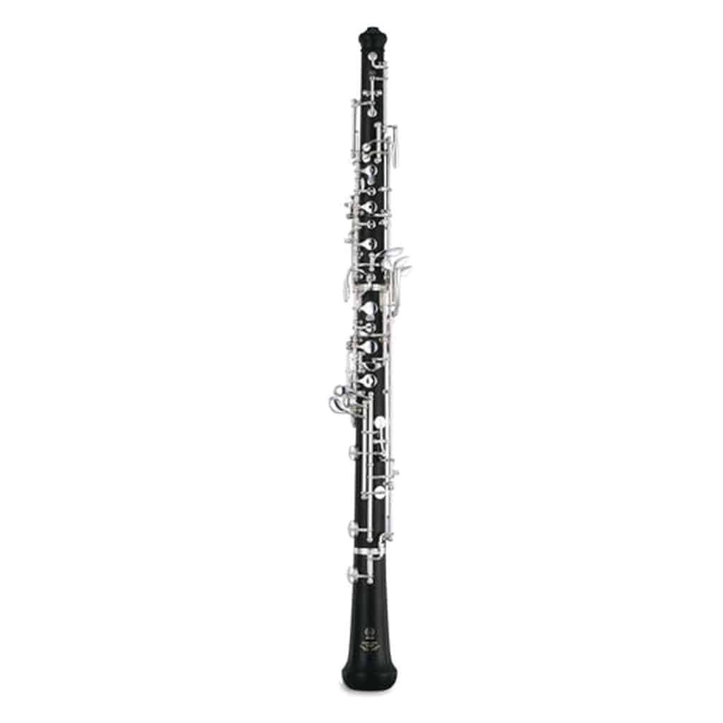 Yamaha YOB-441IIT Grenadilla Wood Body and Bell Intermediate Oboe With Silver-plated Keys