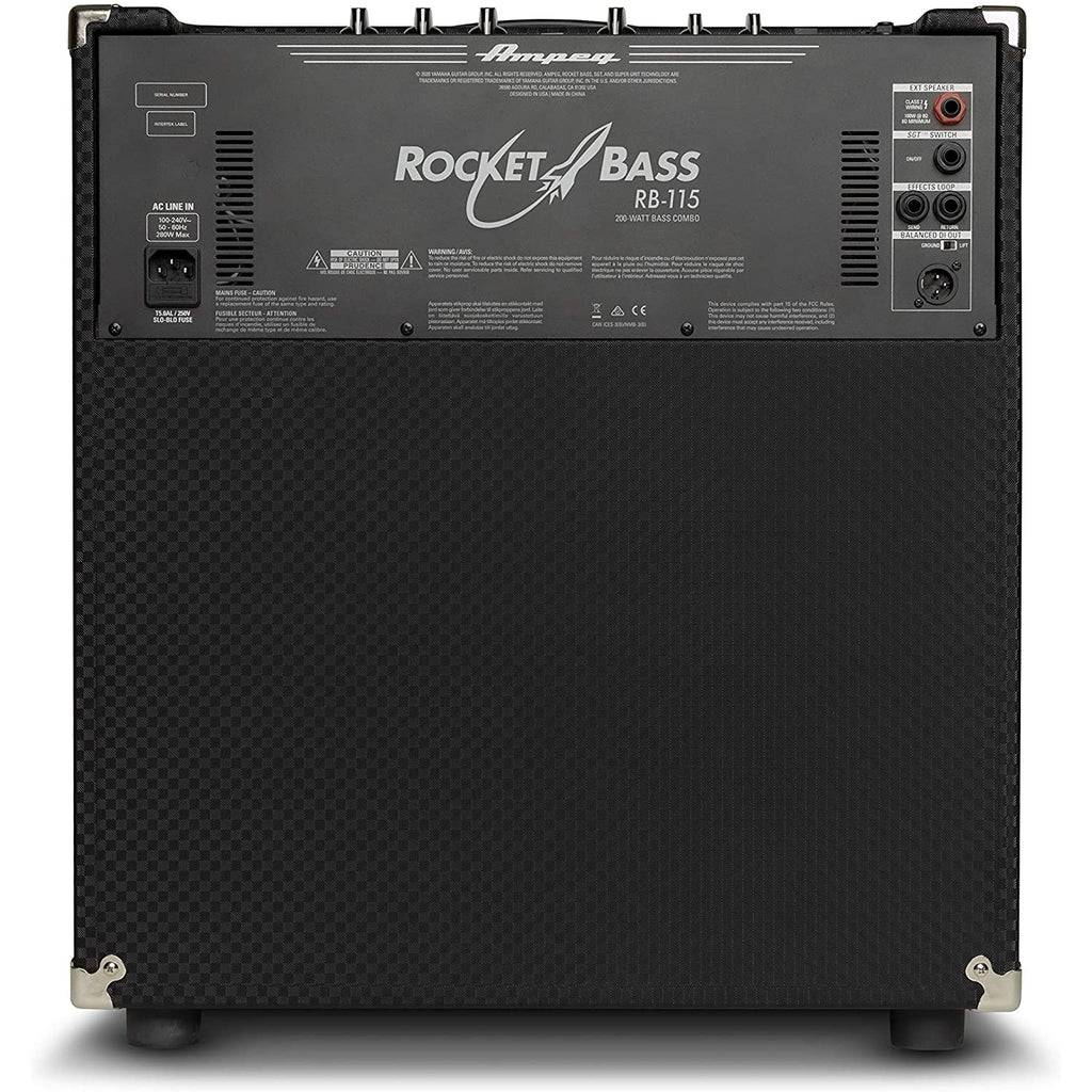 Ampeg Rocket Bass RB-115 1x15" 200-watt Bass Guitar Combo Amp - Irvine Art And Music
