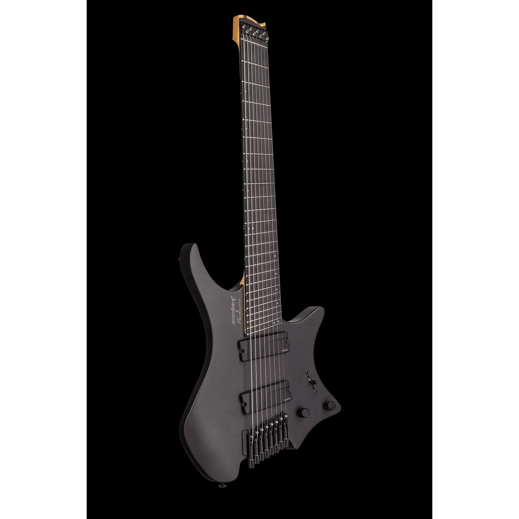 Strandberg Boden Metal NX 8 Electric Guitar - Black Granite - Irvine Art And Music