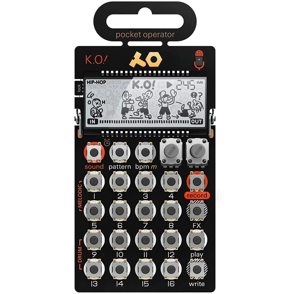 Teenage Engineering PO-33 Pocket Operator KO Sampler/Sequencer - Irvine Art And Music
