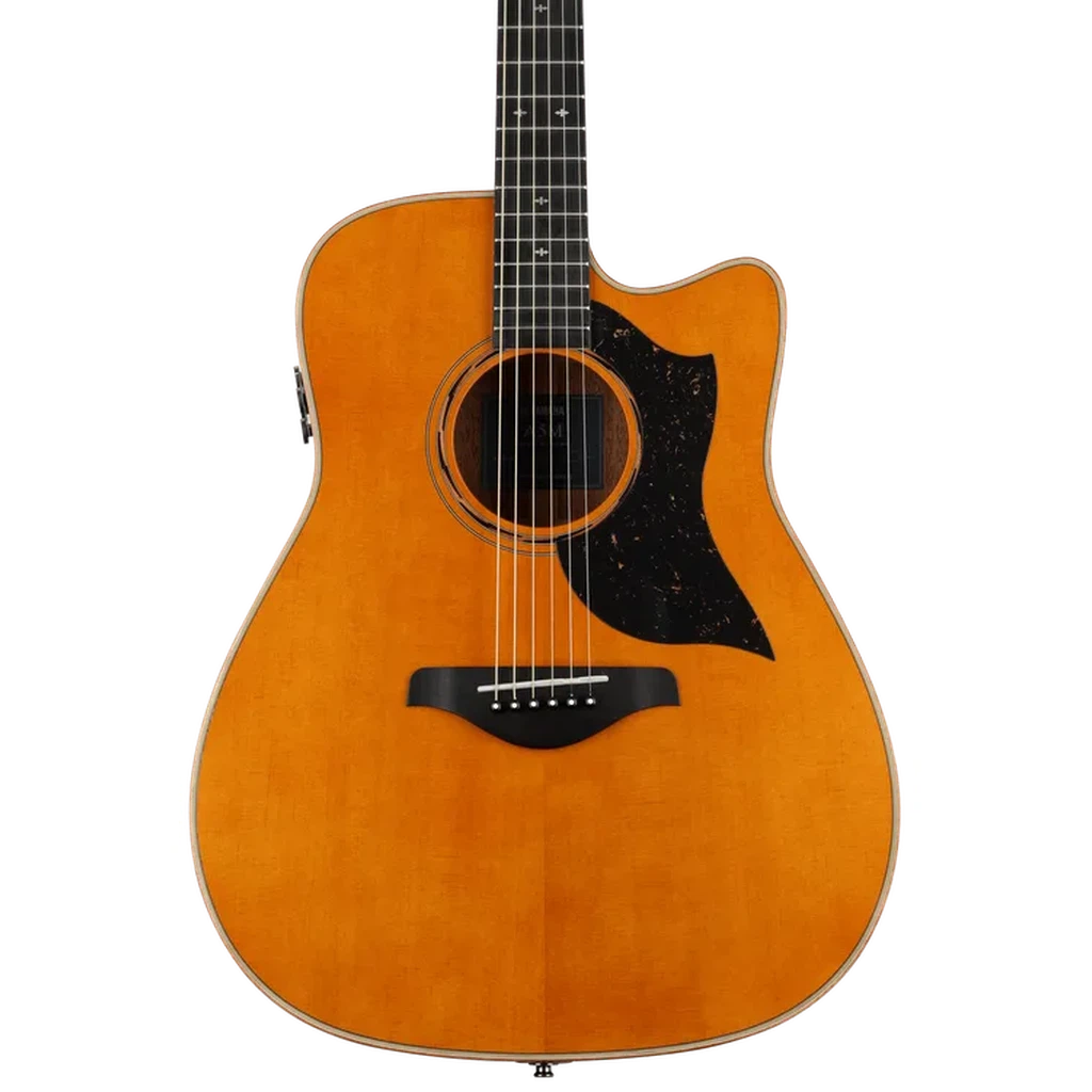 Yamaha A5M ARE Dreadnought Cutaway Acoustic-Electric Guitar - Vintage Natural