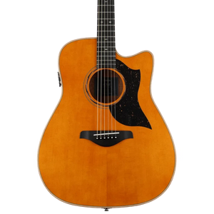 Yamaha A5M ARE Dreadnought Cutaway Acoustic-Electric Guitar - Vintage Natural