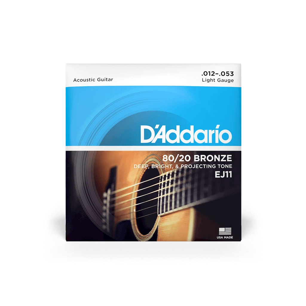 D'Addario 80/20 BRONZE ACOUSTIC GUITAR STRINGS