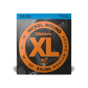 D'Addario XL Nickel Wound Bass Guitar Strings