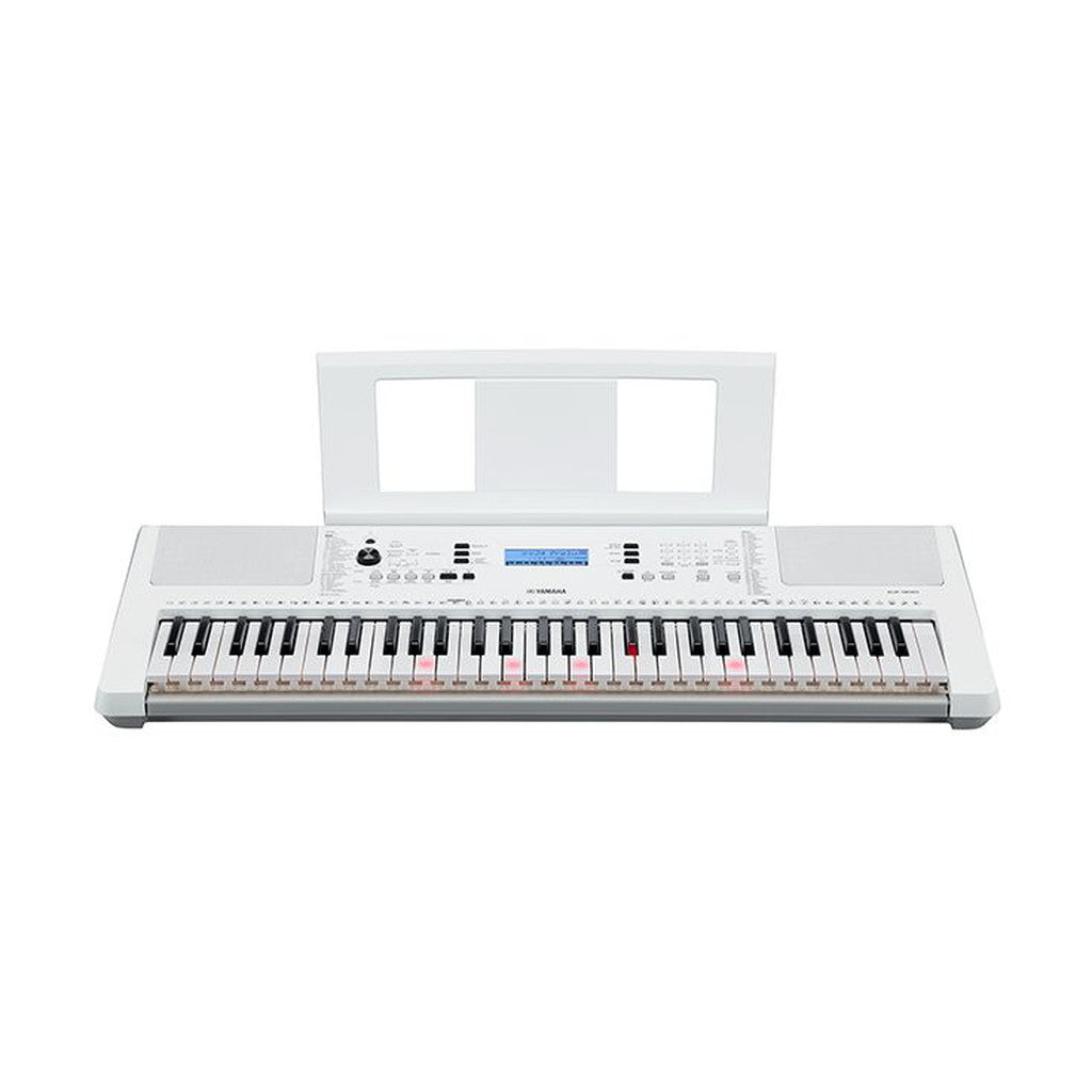 Yamaha EZ300 61-key Portable Keyboard with Lighted Keys and PA130 Power Adapter