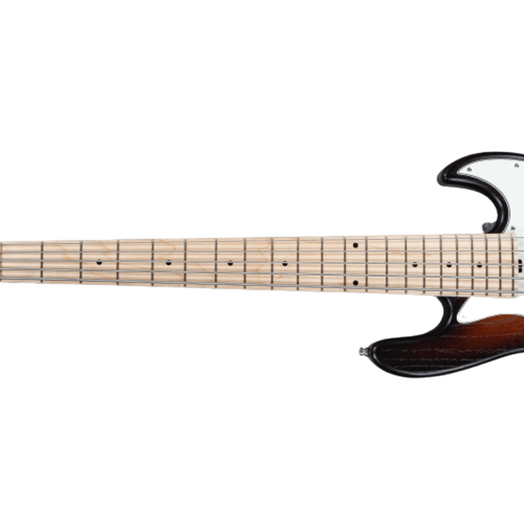 Sadowsky MetroLine 21-Fret Vintage J/J Swamp Ash Body 5-String Bass Guitar - Almond Sunburst Transparent Satin