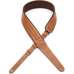 Taylor Vegan Leather 2.75-inch Guitar Strap - Tan (with Stitching)