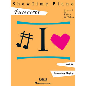 ShowTime Piano Arranged by Faber & Faber