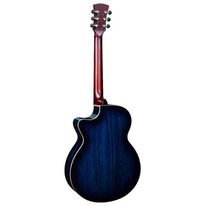 Faith Acoustic Electric Guitar Blue Moon Venus Cut/Electro FVBLM