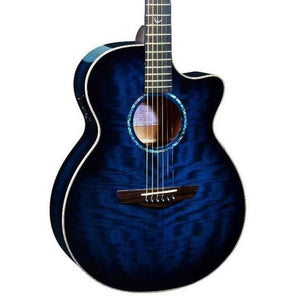 Faith Acoustic Electric Guitar Blue Moon Venus Cut/Electro FVBLM