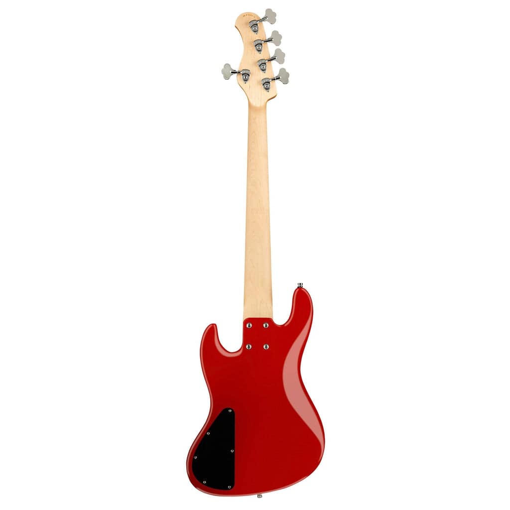 Sadowsky MetroExpress 21 Fret Hybrid P/J Morado Fingerboard 5 String Bass Guitar -  Solid Candy Apple Red Metallic High Polish - Irvine Art And Music