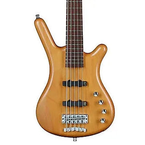 Warwick RockBass Corvette Basic 5 String Bass Guitar - Honey Violin Transparent Satin