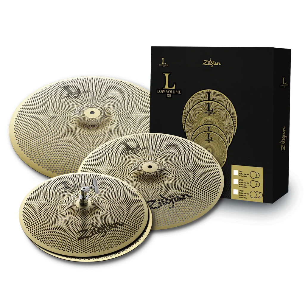 Zildjian L80 Low Volume Quiet Cymbal Pack