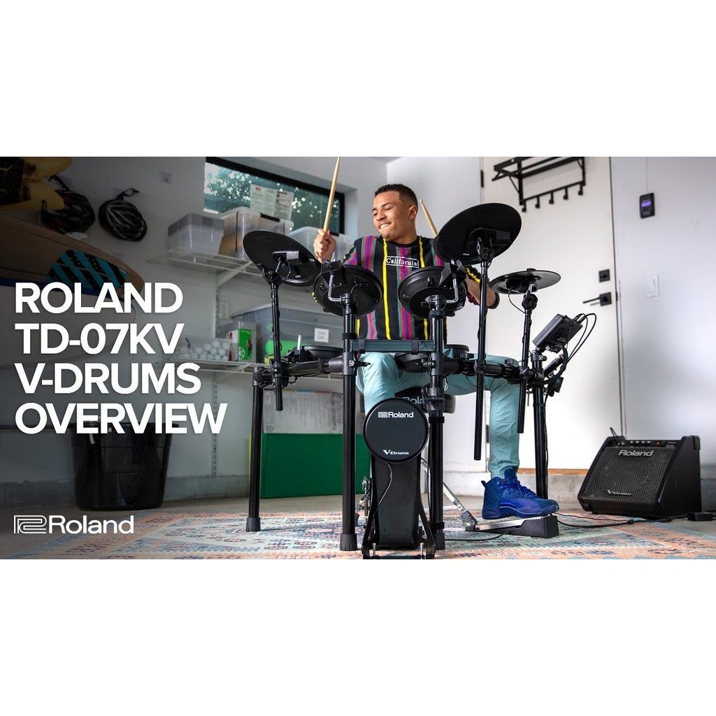 Roland V-Drums TD-07KV Electronic Drum Set - Irvine Art And Music