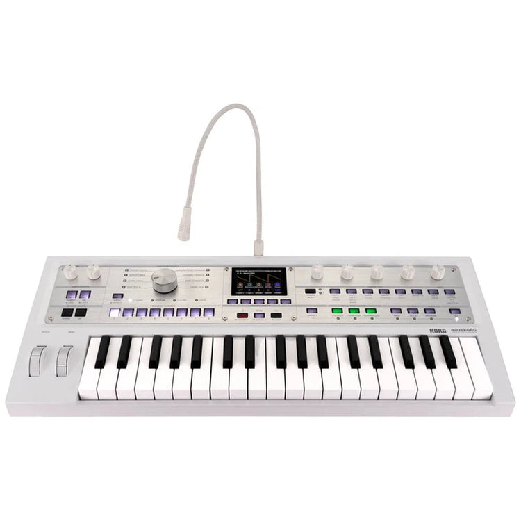 Korg microKORG 2 37-key Virtual Analog Synthesizer and Vocoder - Limited-edition White