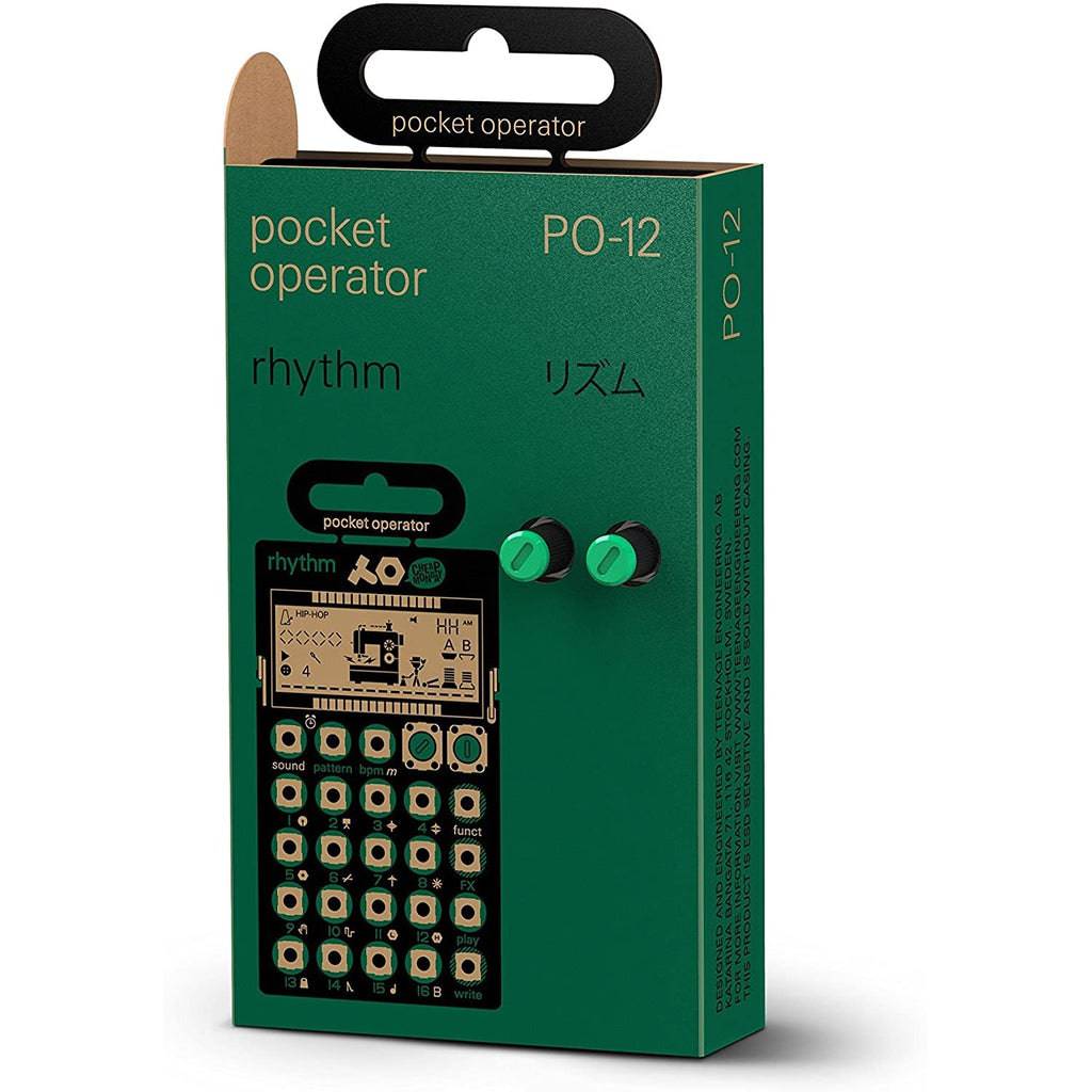 Teenage Engineering PO-12 Pocket Operator Rhythm Drum Machine