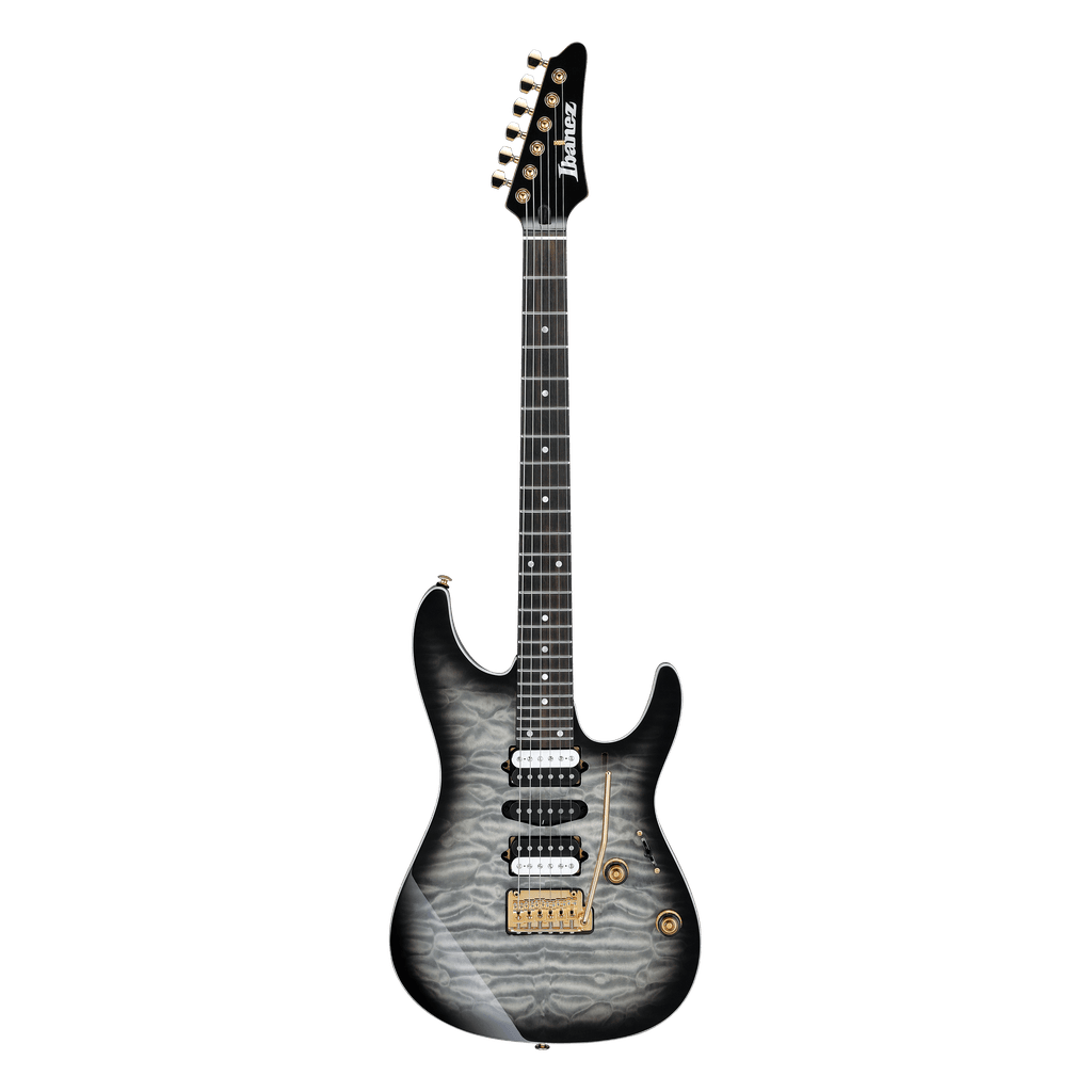 Ibanez Premium AZ47P1QM Electric Guitar - Black Ice Burst - Irvine Art And Music