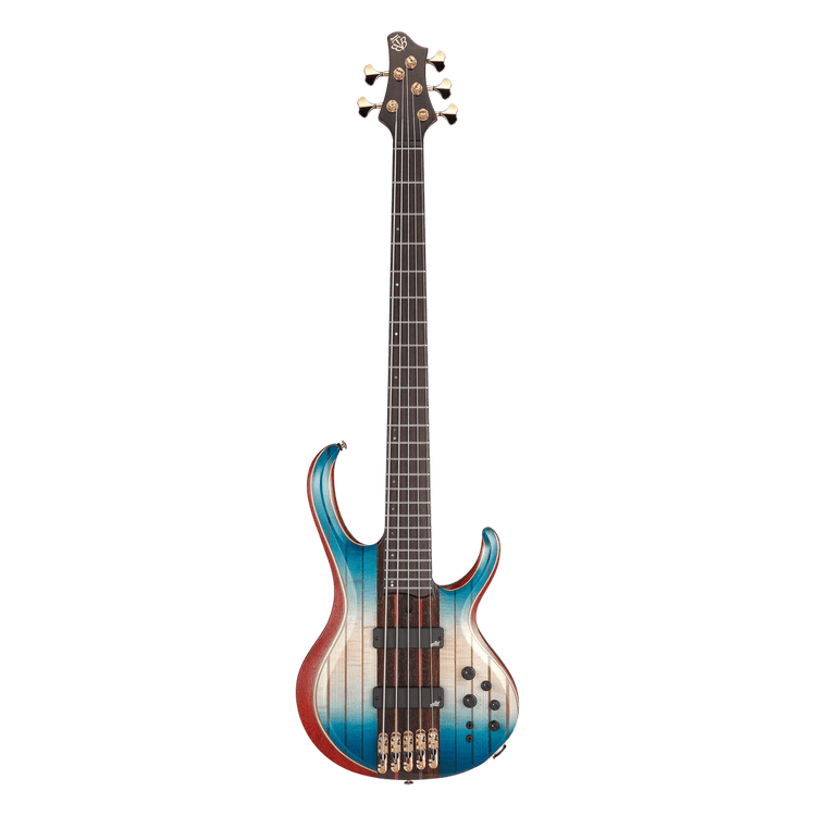 Ibanez Premium BTB1935 5-string Bass Guitar - Caribbean Islet Low Gloss