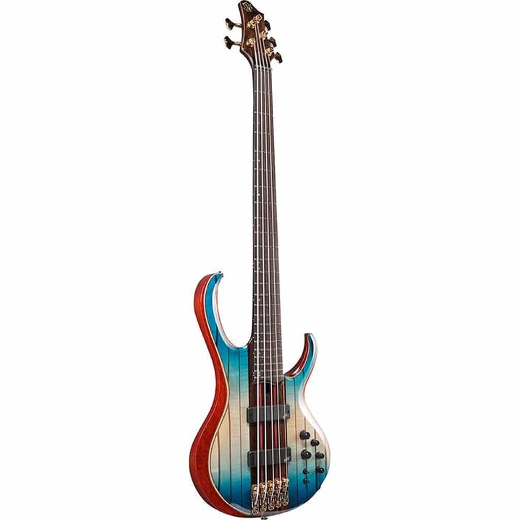 Ibanez Premium BTB1935 5-string Bass Guitar - Caribbean Islet Low Gloss