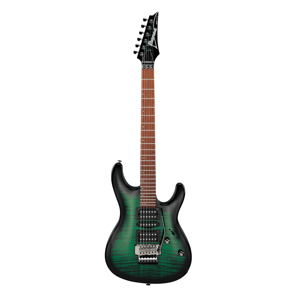 Ibanez Kiko Loureiro Signature KIKOSP3 Electric Guitar - Trans Emerald Burst