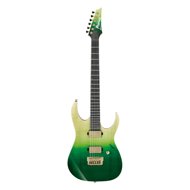 Ibanez Luke Hoskin Signature LHM1 Electric Guitar - Transparent Green Gradiation