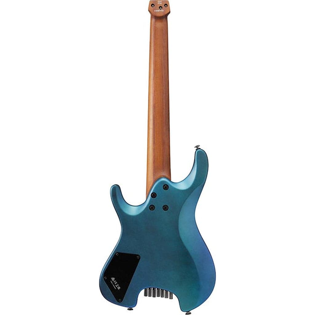 Ibanez Q547 7-string Electric Guitar - Blue Chameleon Metallic Matte - Irvine Art And Music