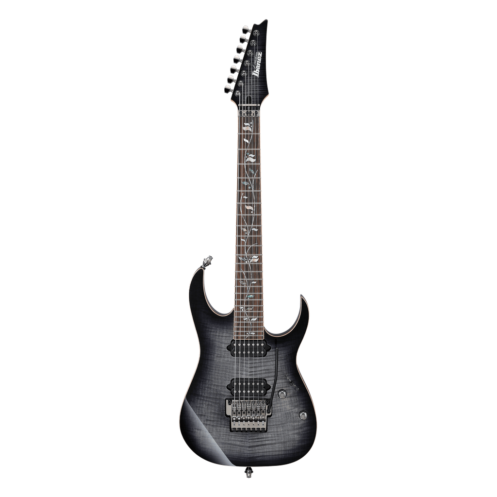 Ibanez J Custom RG8527 7-string Electric Guitar - Black Rutile