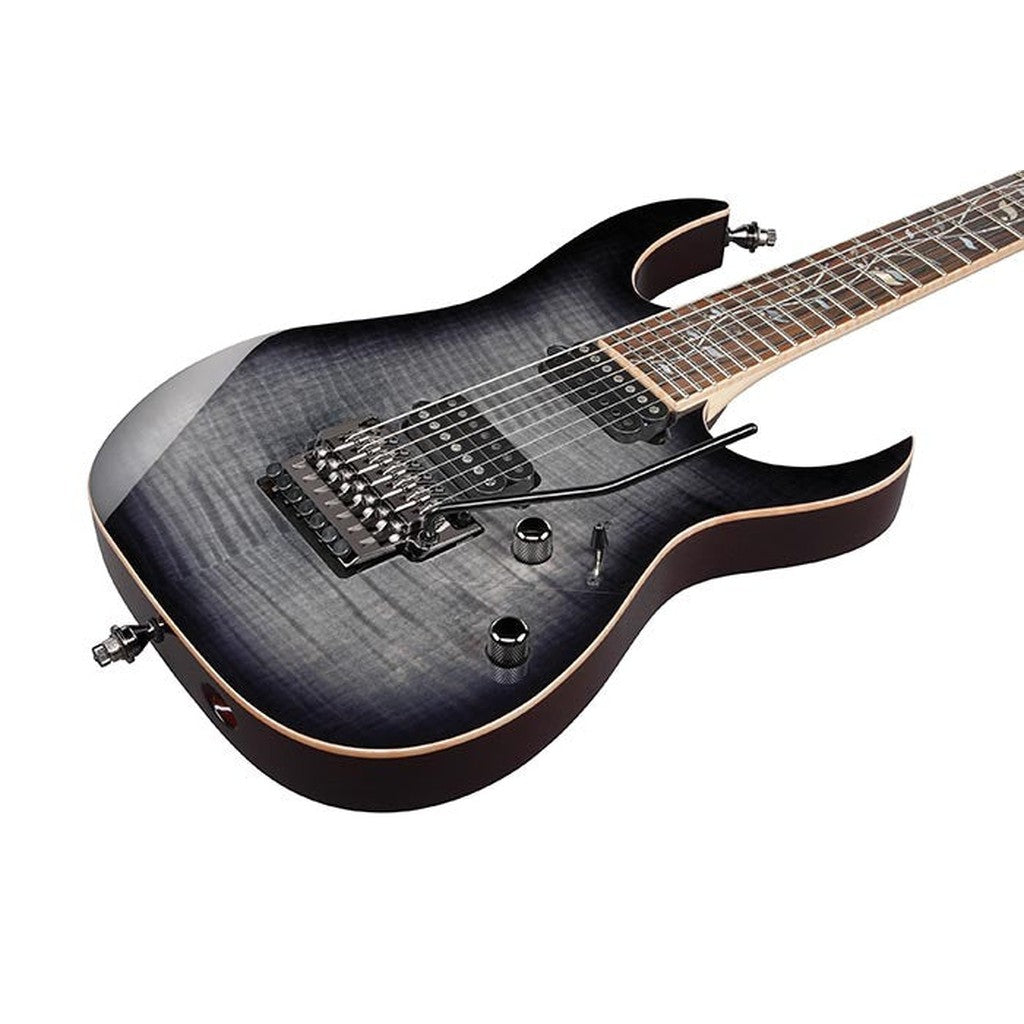 Ibanez J Custom RG8527 7-string Electric Guitar - Black Rutile