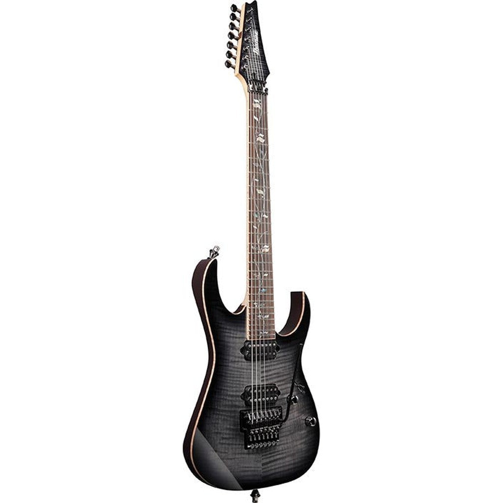 Ibanez J Custom RG8527 7-string Electric Guitar - Black Rutile