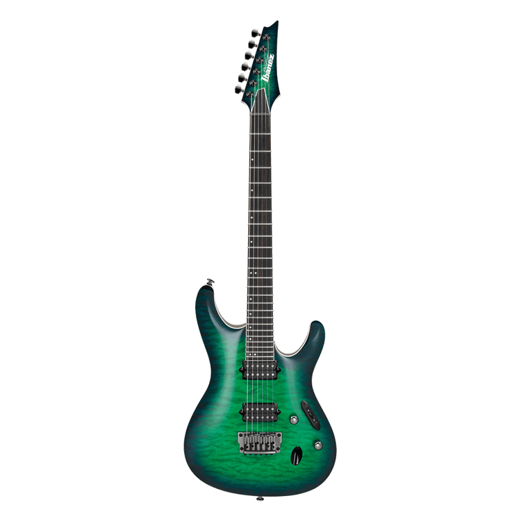 Ibanez Prestige S6521Q Electric Guitar - Surreal Blue Burst
